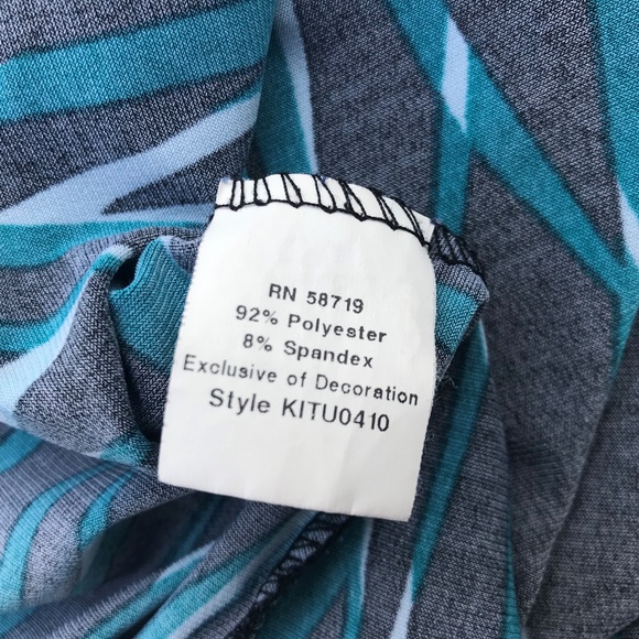 Notations Women Blouse Top Shirt With Fabric Belt - Picture 8 of 8